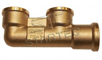 Соединитель трубки ПВХ,полиамид P5хF16хF16мм F-образный латунь STARTEC STARTEC inf.11.p5f16f16