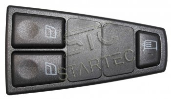 Выключатель кнопка VOLVO FH12 2 version стеклоподъемника (блок) STARTEC STARTEC inf.16.009