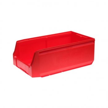 439 р. Лоток складской 350х225х200мм красный IPLAST IPLAST ip-378736  с доставкой в г. Керчь. Увеличить фотографию 1