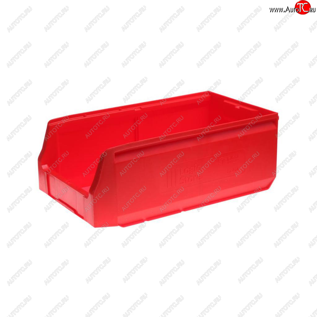439 р. Лоток складской 350х225х200мм красный IPLAST IPLAST ip-378736  с доставкой в г. Керчь