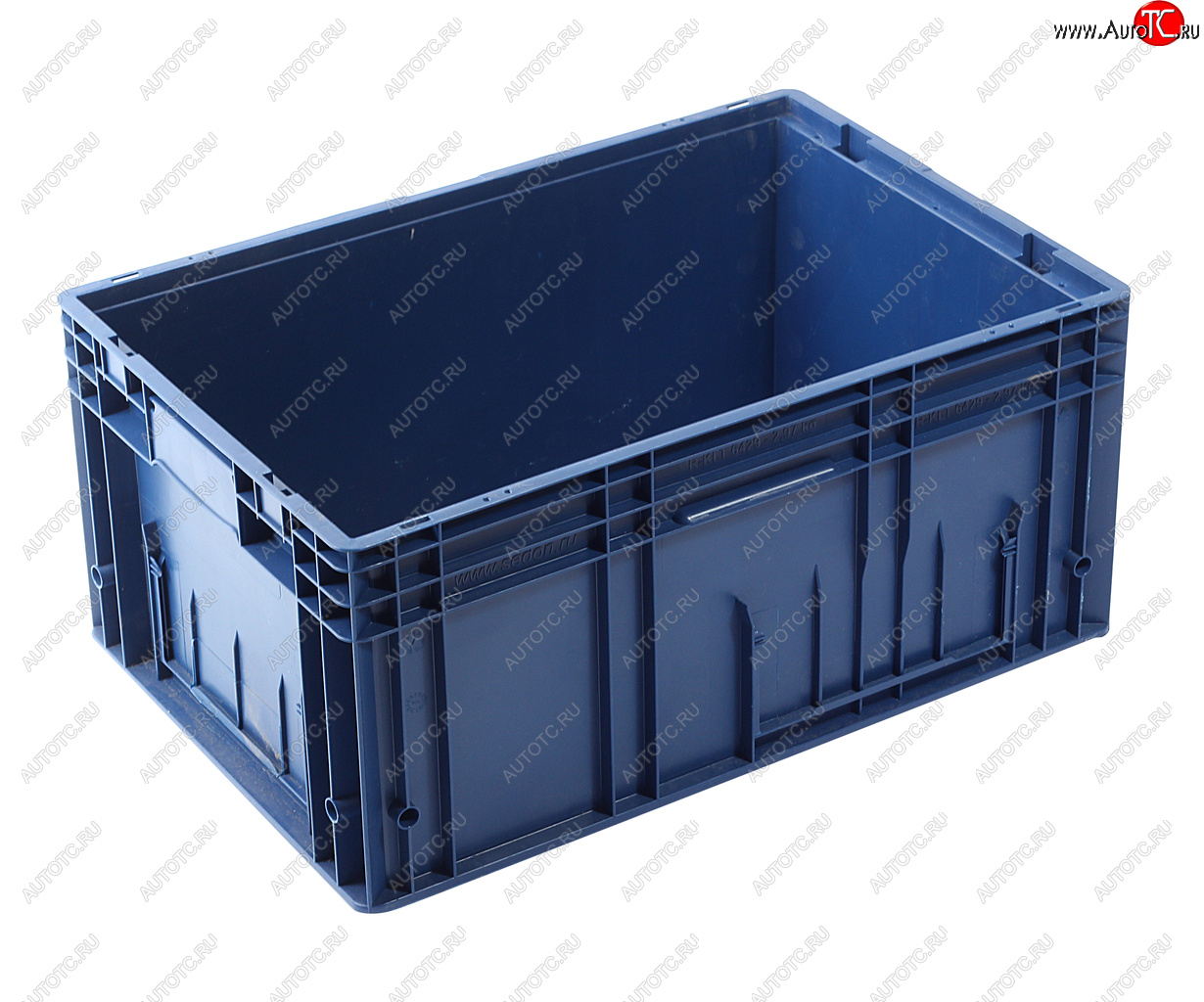 1 439 р. Ящик полимерный многооборотный 594х396х280мм синий IPLAST IPLAST ip-378844 IPLAST ip-378844  с доставкой в г. Керчь