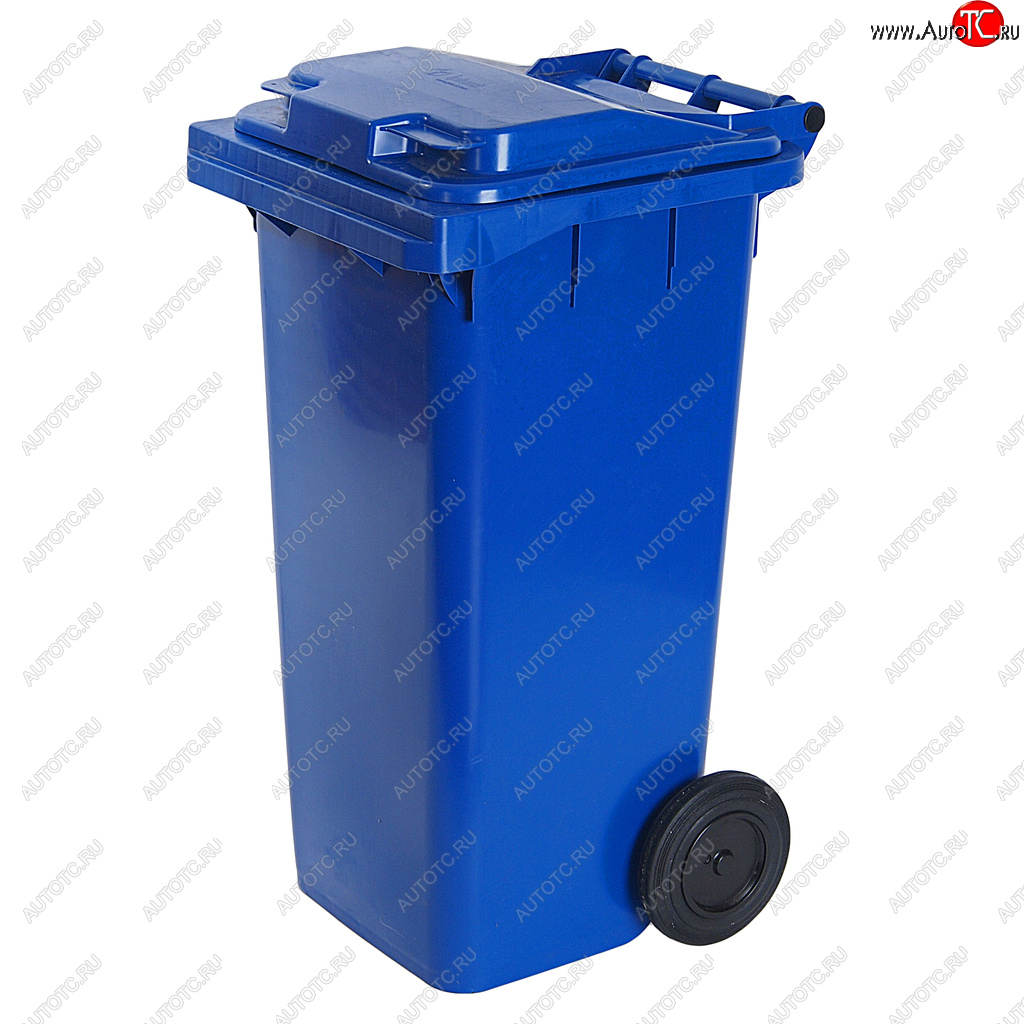 3 099 р. Контейнер мусорный 120л на колесах синий 23.C29 IPLAST IPLAST ip-390546  с доставкой в г. Керчь