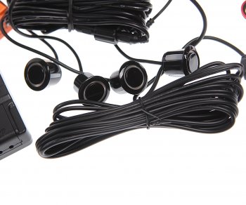 2 499 р. Датчик парковки d=19мм INTERPOWER INTERPOWER ip-415 (19mm) (4 датчика) black  с доставкой в г. Керчь. Увеличить фотографию 2