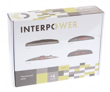 2 299 р. Датчик парковки d=19мм INTERPOWER INTERPOWER ip-415 (19mm) (4 датчика) silver  с доставкой в г. Керчь. Увеличить фотографию 4