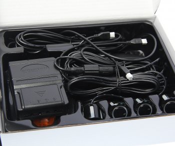 2 599 р. Датчик парковки d=19мм INTERPOWER INTERPOWER ip-430 black  с доставкой в г. Керчь. Увеличить фотографию 3