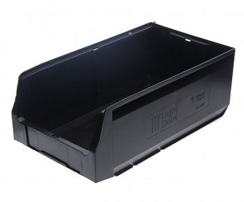 369 р. Лоток складской 400х225х150мм черный IPLAST IPLAST ip-565618 IPLAST ip-565618  с доставкой в г. Керчь. Увеличить фотографию 1