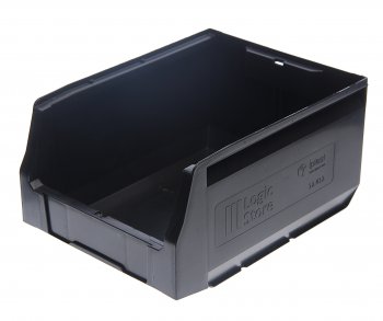 235 р. Лоток складской 300х225х150мм черный IPLAST IPLAST ip-566419 IPLAST ip-566419  с доставкой в г. Керчь. Увеличить фотографию 1