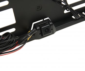 3 499 р. Камера заднего вида автомобильная в рамке знака номерного INTERPOWER INTERPOWER ip-616hd  с доставкой в г. Керчь. Увеличить фотографию 2