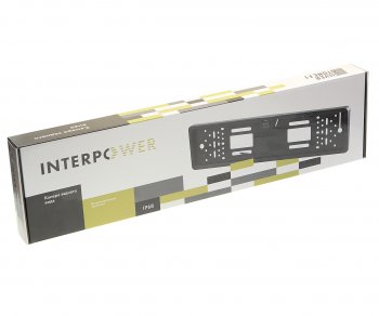 3 499 р. Камера заднего вида автомобильная в рамке знака номерного INTERPOWER INTERPOWER ip-616hd  с доставкой в г. Керчь. Увеличить фотографию 3