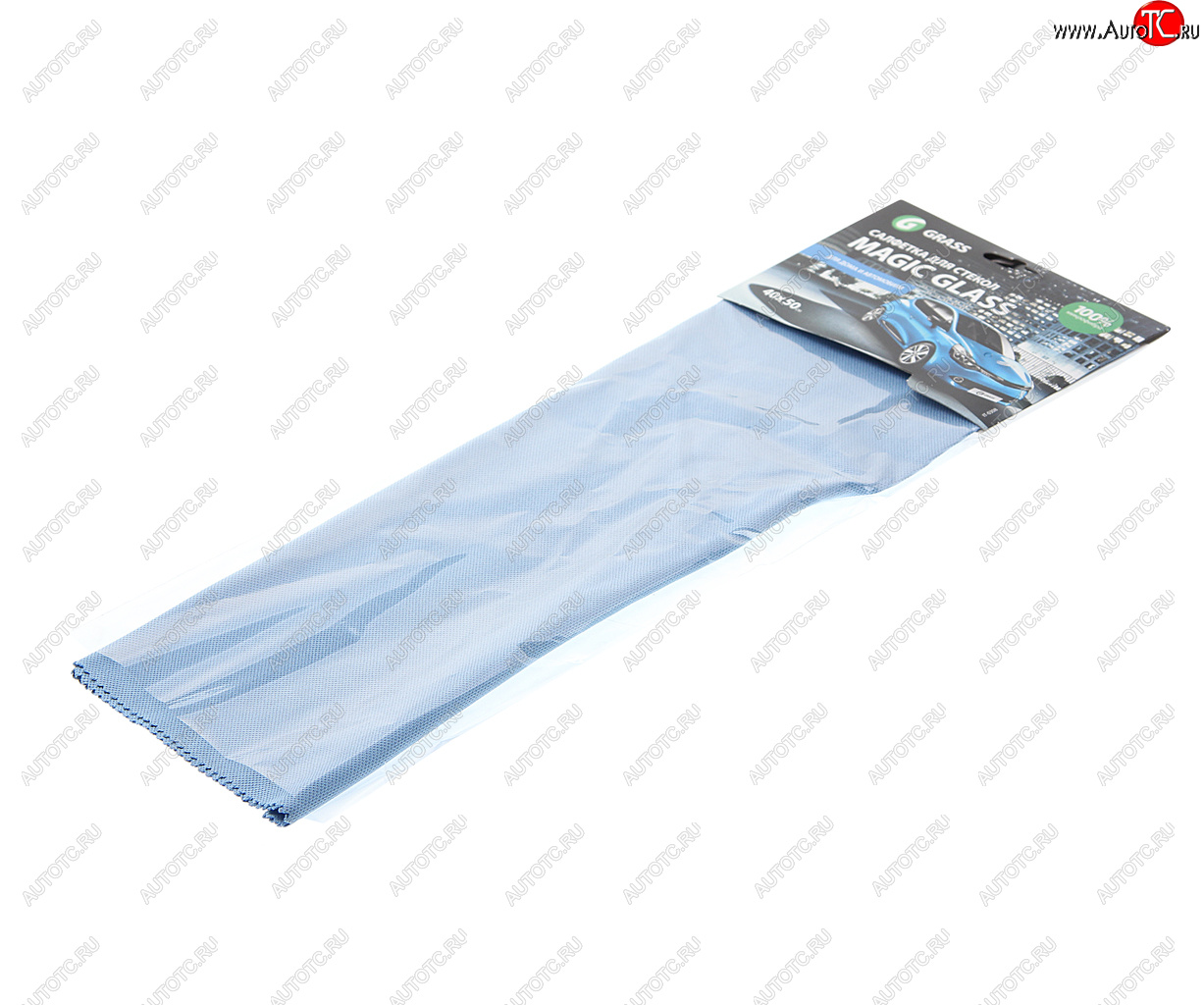 163 р. Салфетка микрофибра для стекол 40х50см (1шт.) Magic Glass GRASS GRASS it-0308  с доставкой в г. Керчь