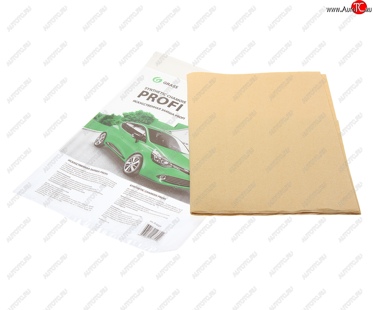 659 р. Салфетка замша синтетическая универсальная 50х45см Profi GRASS GRASS it-0327  с доставкой в г. Керчь
