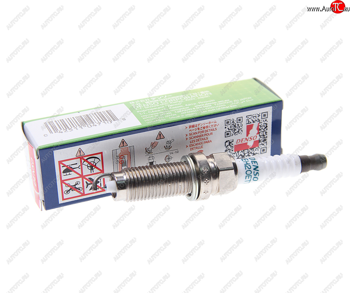 1 369 р. Свеча зажигания IXEH20ETT IRIDIUM TT DENSO DENSO ixeh20ett  с доставкой в г. Керчь