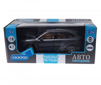 3 289 р. Модель автомобиля PORCHE Cayenne S металлическая (1:24) АВТОПАНОРАМА АВТОПАНОРАМА j10053jb1251131  с доставкой в г. Керчь. Увеличить фотографию 2