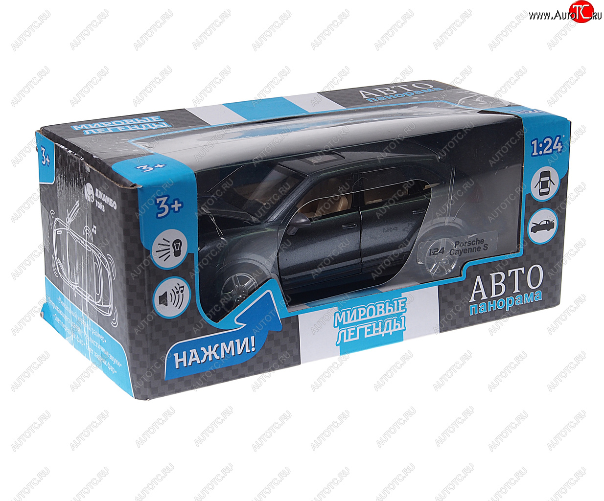 3 289 р. Модель автомобиля PORCHE Cayenne S металлическая (1:24) АВТОПАНОРАМА АВТОПАНОРАМА j10053jb1251131  с доставкой в г. Керчь