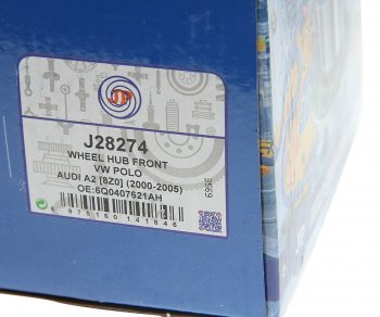 2 259 р. Подшипник ступицы VW Polo SKODA Fabia передней J&P J&P j28274  с доставкой в г. Керчь. Увеличить фотографию 4