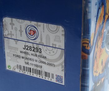 4 199 р. Ступица FORD Focus (05-),Mondeo 3 (00-) задняя в сборе J&P J&P j28293  с доставкой в г. Керчь. Увеличить фотографию 5