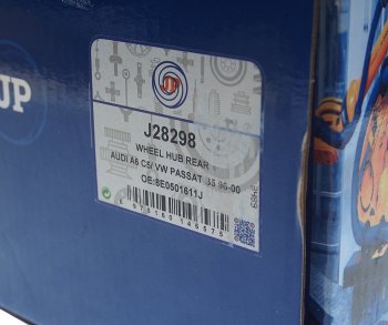 3 149 р. Ступица VW Passat (97-05) AUDI A6 SKODA Superb (98-05) задняя с подшипником J&P J&P j28298  с доставкой в г. Керчь. Увеличить фотографию 5