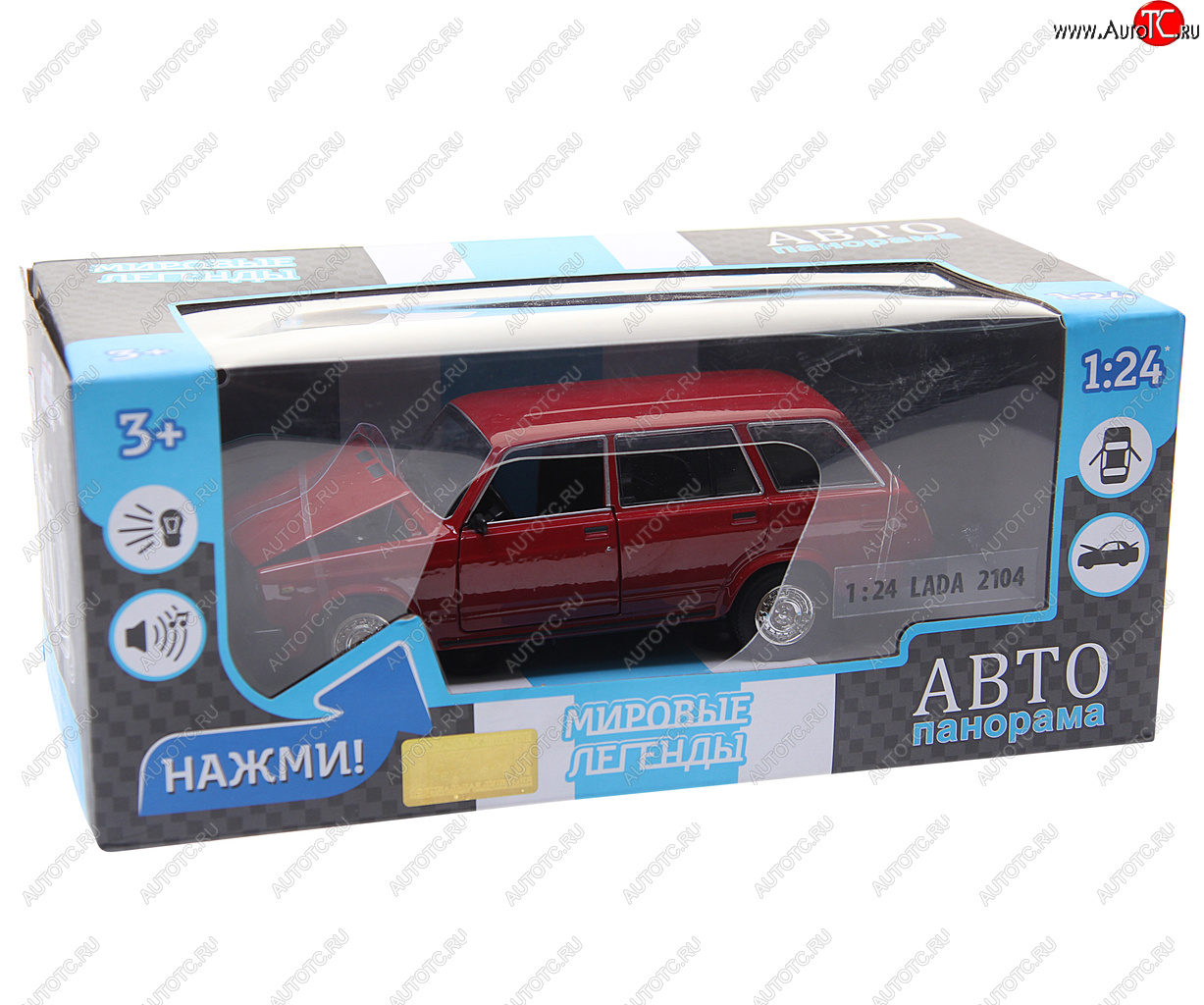 3 459 р. Модель автомобиля ВАЗ-2104 металлическая (1:24) АВТОПАНОРАМА АВТОПАНОРАМА jb1200166jb1200168 АВТОПАНОРАМА jb1200166jb1200168  с доставкой в г. Керчь