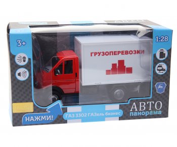 3 099 р. Модель автомобиля ГАЗ-3302 металлическая (1:28) АВТОПАНОРАМА АВТОПАНОРАМА jb1200217 АВТОПАНОРАМА jb1200217  с доставкой в г. Керчь. Увеличить фотографию 1