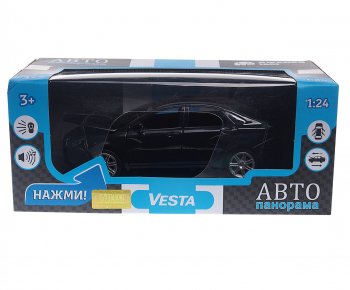 3 499 р. Модель автомобиля ЛАДА Vesta металлическая (1:24) АВТОПАНОРАМА АВТОПАНОРАМА jb1251150  с доставкой в г. Керчь. Увеличить фотографию 2