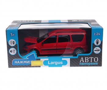 3 499 р. Модель автомобиля ЛАДА Ларгус металлическая (1:24) АВТОПАНОРАМА АВТОПАНОРАМА jb1251419  с доставкой в г. Керчь. Увеличить фотографию 2