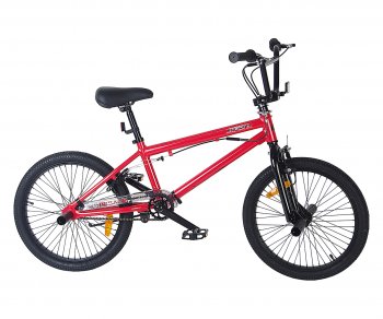 17 599 р. Велосипед 20 1-ск. BMX (AL-рама) красный HILAND HILAND jk2140001-20 HILAND jk2140001-20  с доставкой в г. Керчь. Увеличить фотографию 8