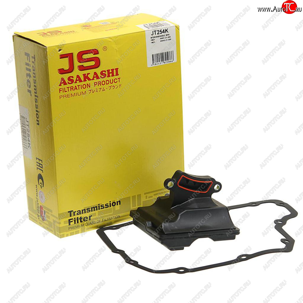4 499 р. Фильтр масляный АКПП MAZDA CX-7 (09-) (с прокладкой) JS ASAKASHI JS ASAKASHI jt254k  с доставкой в г. Керчь