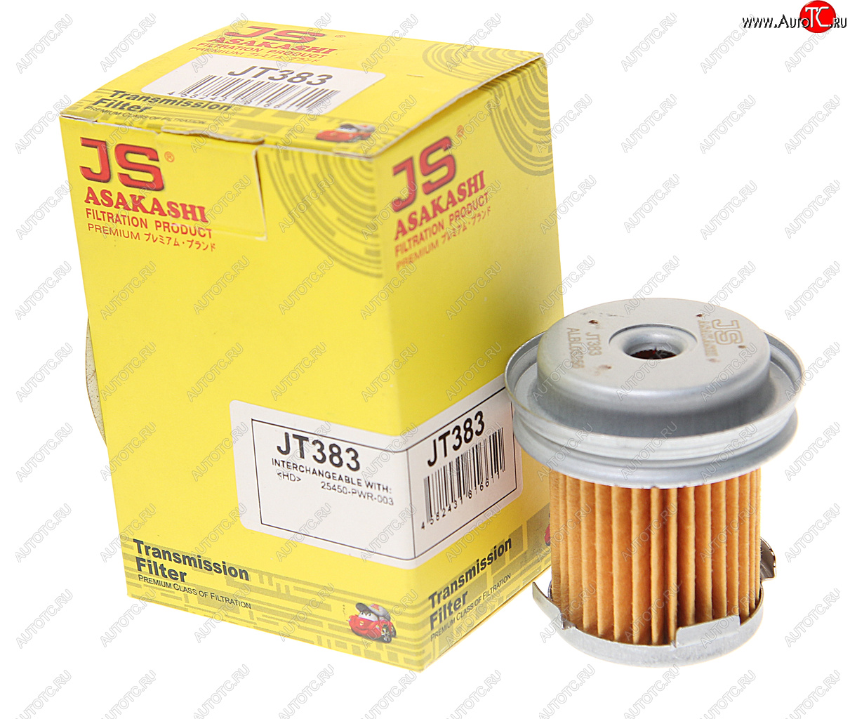 2 289 р. Фильтр масляный АКПП HONDA Jazz (02-08) JS ASAKASHI JS ASAKASHI jt383  с доставкой в г. Керчь