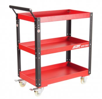 Тележка инструментальная 3 секции красная с открытым отсеком JTC JTC TOOLS CO., LTD jtc-s1053 JTC TOOLS CO., LTD jtc-s1053