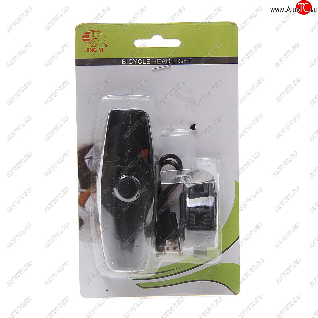 2 299 р. Фонарь велосипедный передний USB кабель с аккумулятором 2400mAh Cree XM-L Led NO NAME jy-7026  с доставкой в г. Керчь
