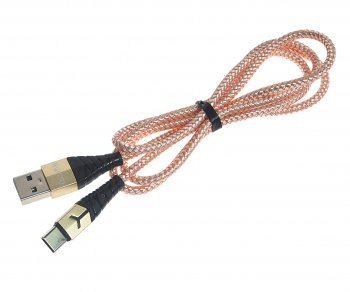 Кабель USB Type C 1м FAISON FAISON k-04 ufo gold