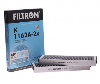 Фильтр воздушный салона AUDI A6 (05-11) угольный FILTRON FILTRON k1162a-2x