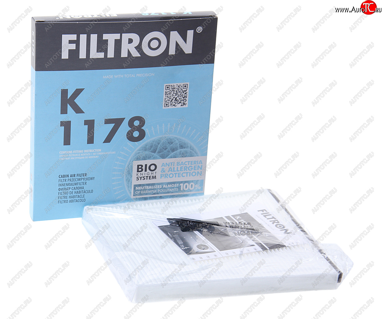 529 р. Фильтр воздушный салона CHEVROLET Aveo (06-) (JAС-D13) FILTRON FILTRON k1178  с доставкой в г. Керчь