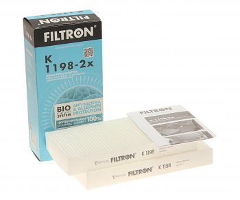 Фильтр воздушный салона HONDA Civic комплект FILTRON FILTRON k1198-2x