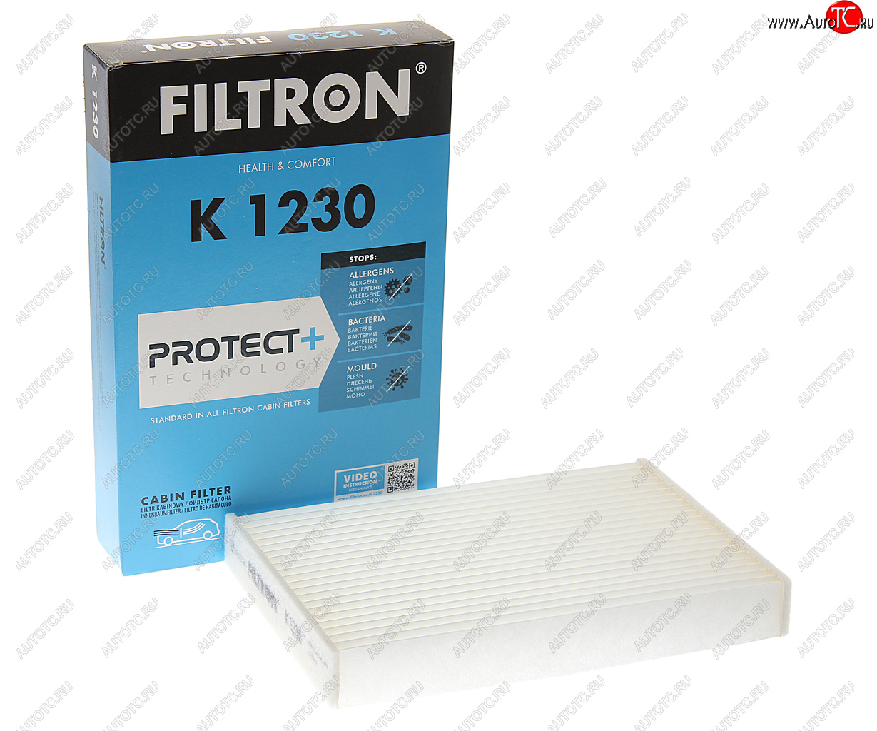 399 р. Фильтр воздушный салона NISSAN Juke RENAULT Fluence FILTRON FILTRON k1230  с доставкой в г. Керчь