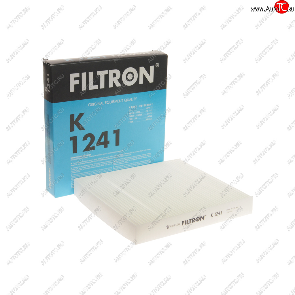 499 р. Фильтр воздушный салона MITSUBISHI Lancer 10 FILTRON FILTRON k1241  с доставкой в г. Керчь