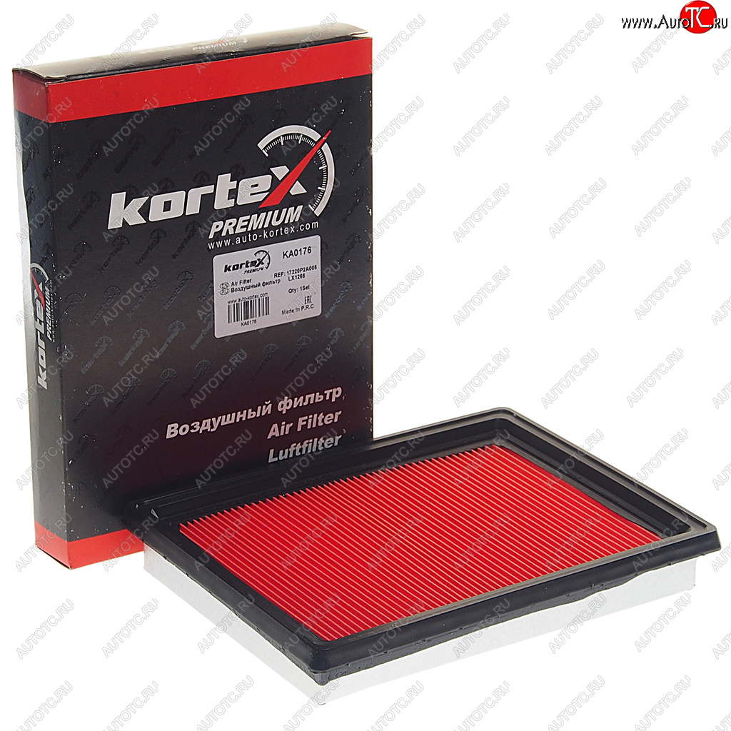 339 р. Фильтр воздушный HONDA Civic (99-) (1.4) KORTEX KORTEX ka0176  с доставкой в г. Керчь