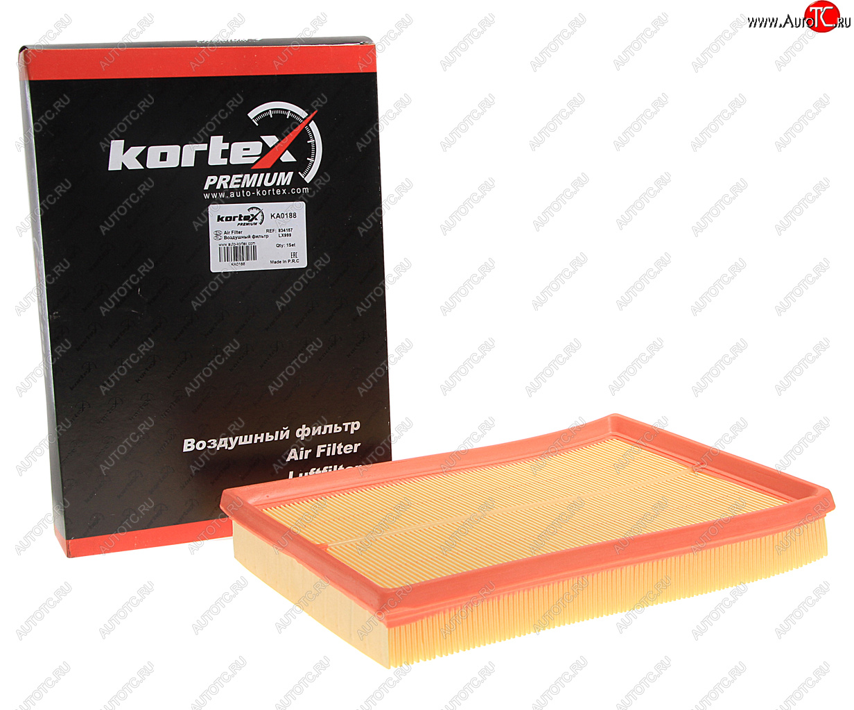 529 р. Фильтр воздушный OPEL Corsa C,Meriva (03-) KORTEX KORTEX ka0188  с доставкой в г. Керчь