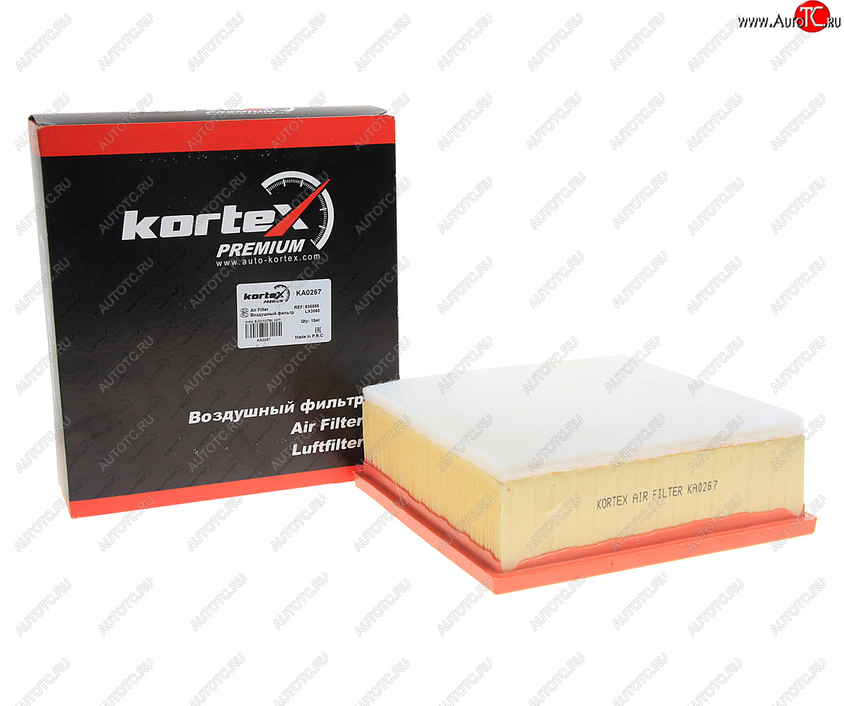 819 р. Фильтр воздушный OPEL Meriva B (10-) KORTEX KORTEX ka0267 KORTEX ka0267  с доставкой в г. Керчь