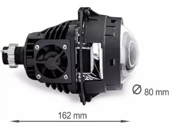 4 749 р. Линза светодиодная BI-LED CLEARLIGHT CLEARLIGHT kbm cl g3 a8 2  с доставкой в г. Керчь. Увеличить фотографию 2