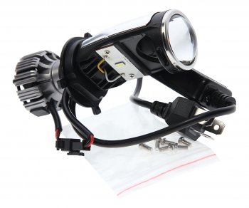 1 999 р. Лампа светодиодная 12V H4 P43t с линзой бокс (1шт.) CLEARLIGHT CLEARLIGHT kbm cl g3 н4 mini  с доставкой в г. Керчь. Увеличить фотографию 2