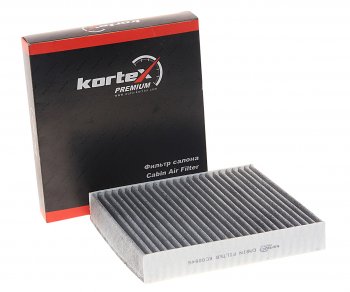 Фильтр воздушный салона RENAULT Logan,Sandero (14-),Clio 4 (13-) угольный KORTEX KORTEX kc0064s
