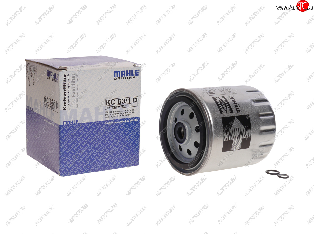 929 р. Фильтр топливный SSANGYONG Rexton (02-),Musso,Istana,Korando (OM600) MAHLE MAHLE kc631d  с доставкой в г. Керчь