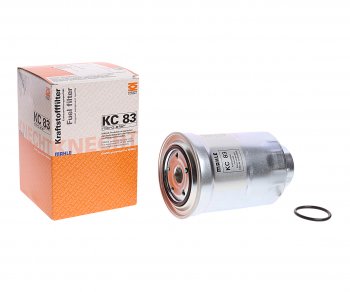 1 399 р. Фильтр топливный TOYOTA Land Cruiser 80,90,120 (80-07-),Hiace (84-06-) (DTDI) MAHLE MAHLE kc83d  с доставкой в г. Керчь. Увеличить фотографию 1