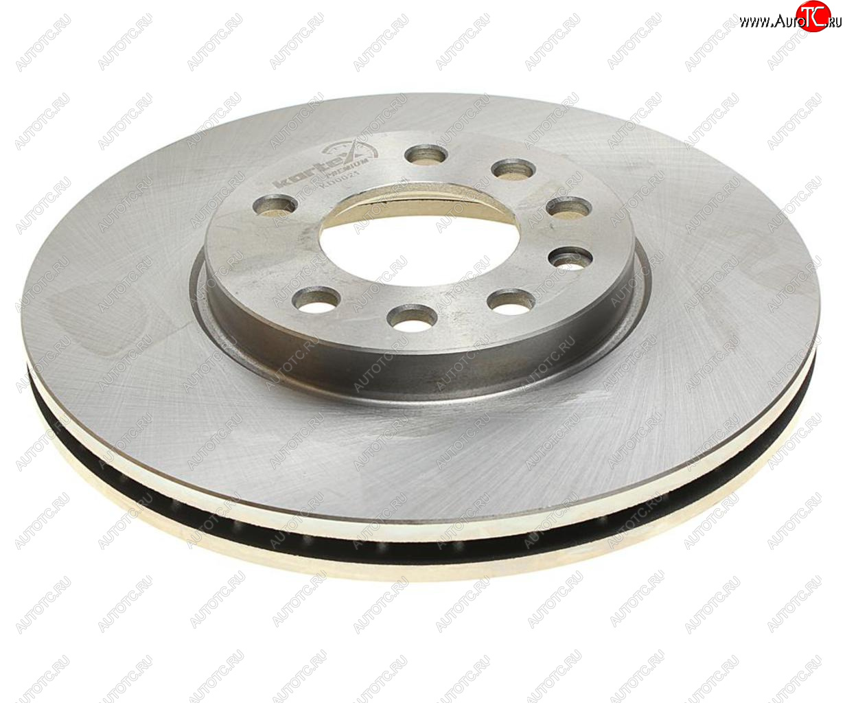 3 399 р. Диск тормозной OPEL Astra G,H,Zafira (99-) передний (1шт.) (мин.2шт.) KORTEX KORTEX kd0021  с доставкой в г. Керчь