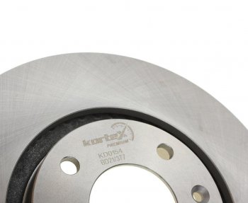 3 699 р. Диск тормозной PEUGEOT 207,307,308,Partner CITROEN C4,C5,Berlingo передний (1шт.) KORTEX KORTEX kd0154  с доставкой в г. Керчь. Увеличить фотографию 3