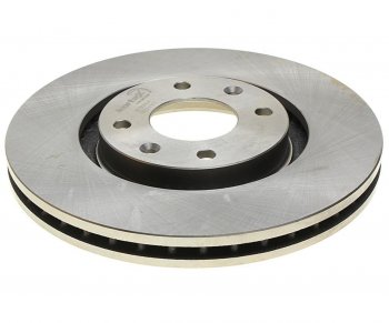 3 699 р. Диск тормозной PEUGEOT 207,307,308,Partner CITROEN C4,C5,Berlingo передний (1шт.) KORTEX KORTEX kd0154  с доставкой в г. Керчь. Увеличить фотографию 1