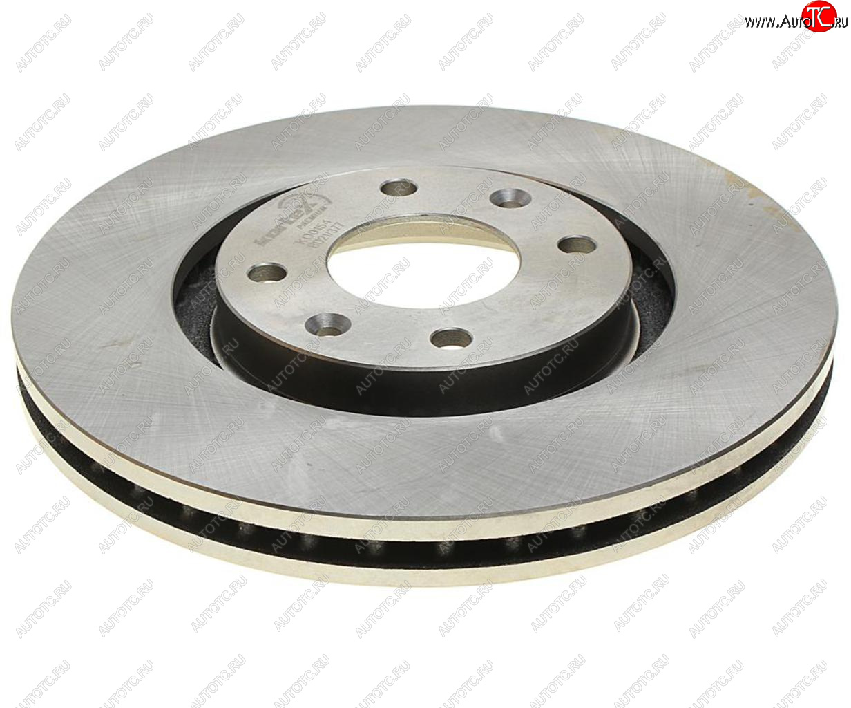 3 699 р. Диск тормозной PEUGEOT 207,307,308,Partner CITROEN C4,C5,Berlingo передний (1шт.) KORTEX KORTEX kd0154  с доставкой в г. Керчь