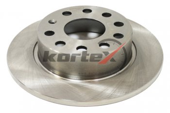 2 399 р. Диск тормозной VW Golf 5,6 AUDI A3 SKODA Octavia (1Z,5E),Yeti задний (1шт.) KORTEX KORTEX kd0201  с доставкой в г. Керчь. Увеличить фотографию 5