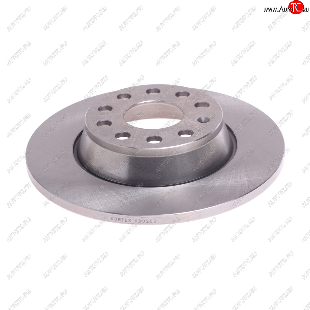 3 099 р. Диск тормозной VW Passat (05-),Tiguan AUDI A3 SKODA Superb (08-) задний (1шт.) (min 2шт.) KORTEX KORTEX kd0202  с доставкой в г. Керчь